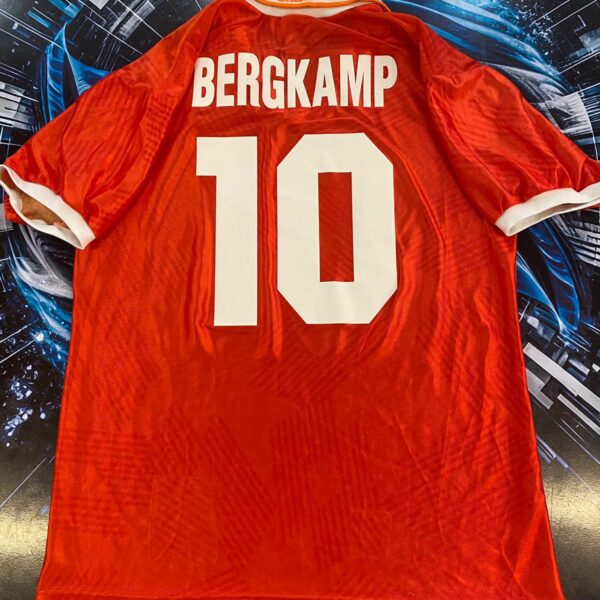 Camiseta de la seleccion holanda años 90 10 bergkamp talle 8