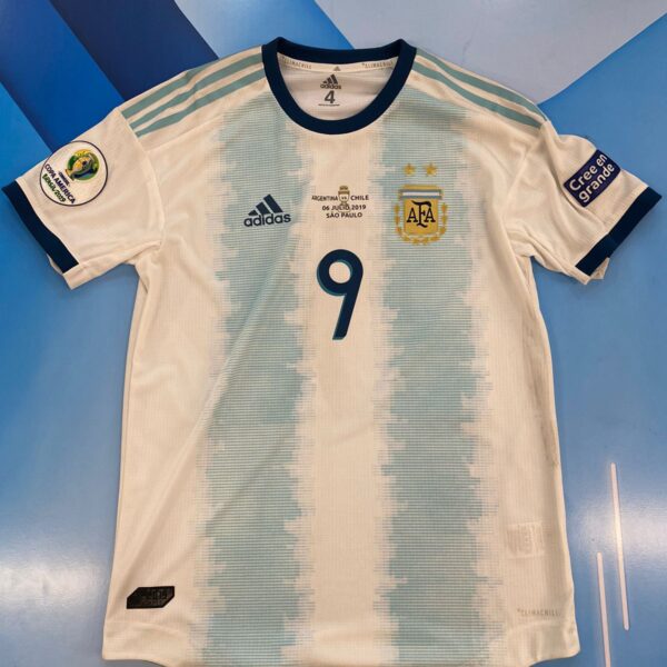 Camiseta de la seleccion argentina copa america 2019 kun aguero talle 4 imperdible tenela!!!!! 💵🎉✔️💣