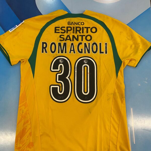 Camiseta del sporting club 2005 2006 30 romagnoli pipi matchworn imperdible tenela!!!!! 💵🎉✔️💣