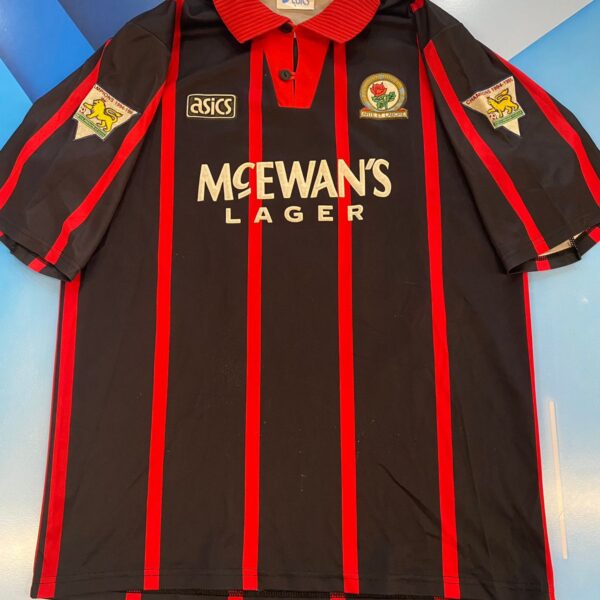 Camiseta del blackburn rovers 1994 1995 9 shearer talle L imperdible tenela!!!!! 💵🎉✔️💣