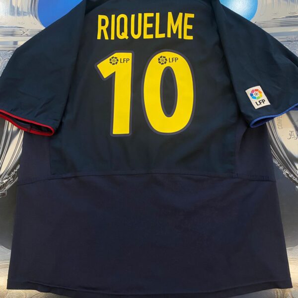 Camiseta alternativa del fc barcelona 2002 2003 10 riquelme talle XL imperdible tenela!!!!! 💵🎉✔️