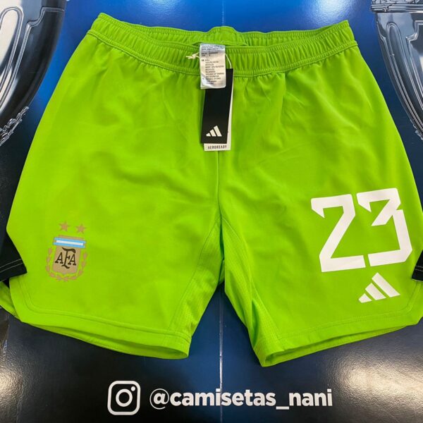 Short de la selección argentina 2022 talle L 💣 23 imperdible tenela!!!!! 💵🎉✔️💣