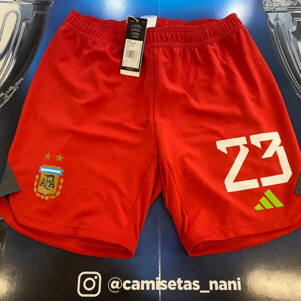Short de la selección argentina 2022 23 dibu martinez imperdible tenela!!!!! 💵🎉✔️💣