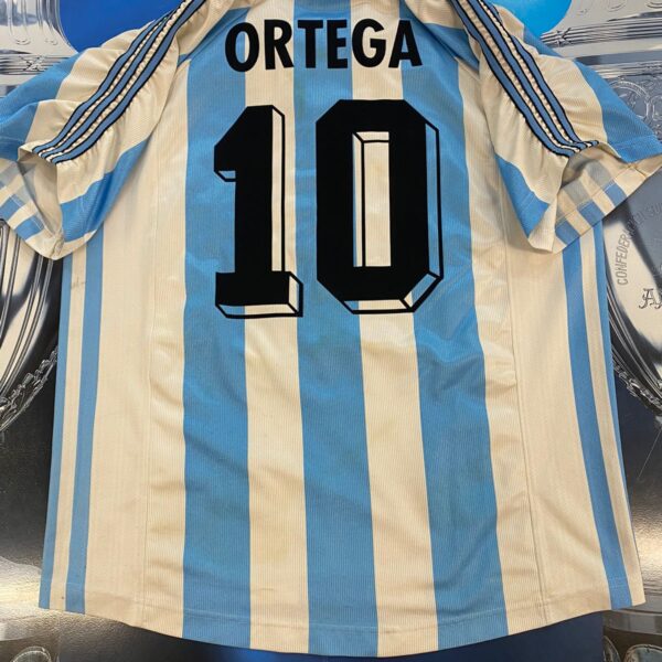 Camiseta de la seleccion argentina 1998 10 ortega talle L imperdible tenela!!!!! 💵🎉✔️💣