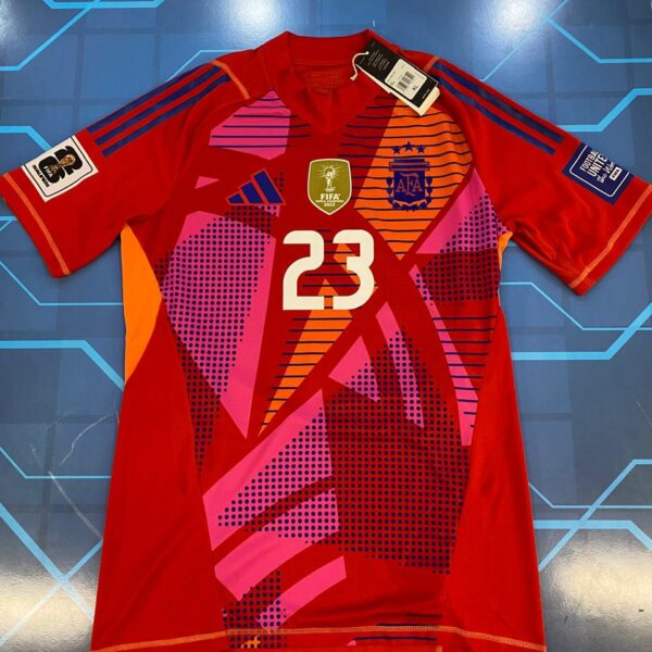 Camiseta de arquero de la Selección Argentina talle L 2024 imperdible tenela!!!!! 💵🎉✔️💣