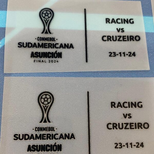 Parche MATCHDAY final copa sudamericana asunción racing vs cruzeiro imperdible tenela!!!!! 💵🎉✔️💣