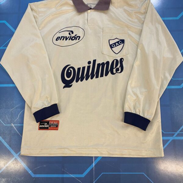Camiseta mangas largas de quilmes 8 original de época talle 3