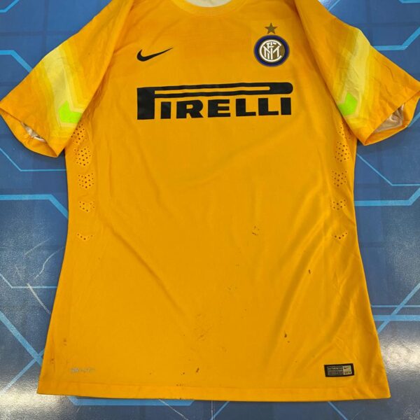 Camiseta de  arquero versión jugador  inter  2014 30  carrizo talle XL