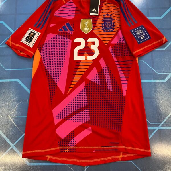 Camiseta de arquero de la seleccion argentina 2024 23 martinez talle XL