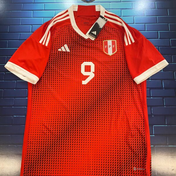 Camiseta alternativa de la seleccion de peru 2023 9 guerrero talle L