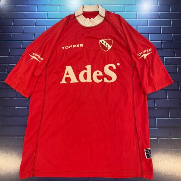 Camiseta de independiente 2000 2001 19 numero pintura talle L