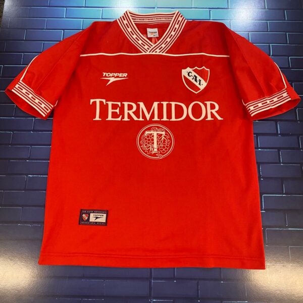 Camiseta de independiente 1998 1999 10 numero pintura talle 38 (S)