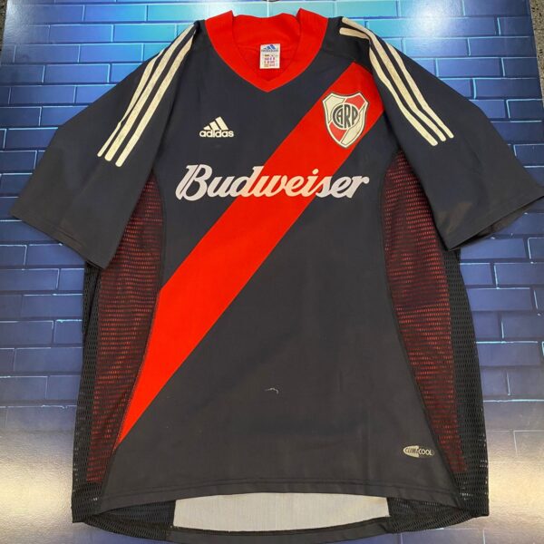 Camiseta alternativa de river plate 2002 doble tela talle L