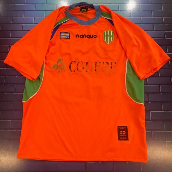 Camiseta de banfield 2005 utileria 22 santillo talle XL