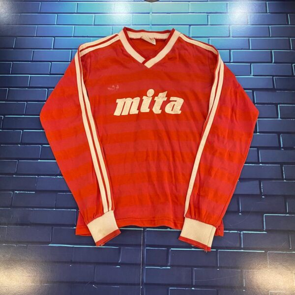 Camiseta mangas largas de  independiente original de época  10 talle  34