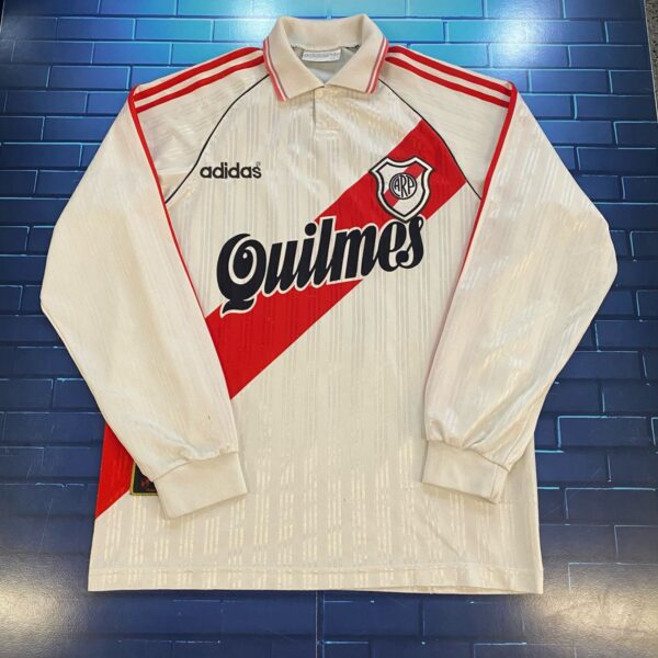 Camiseta mangas largas de river plate 1996 9 talle 2