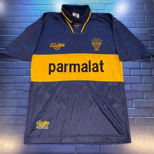 Camiseta de boca juniors  1995  10 talle  38