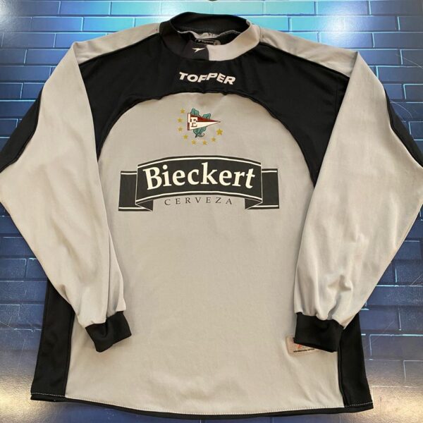 Buzo de arquero estudiantes de la plata 25  albil talle XL