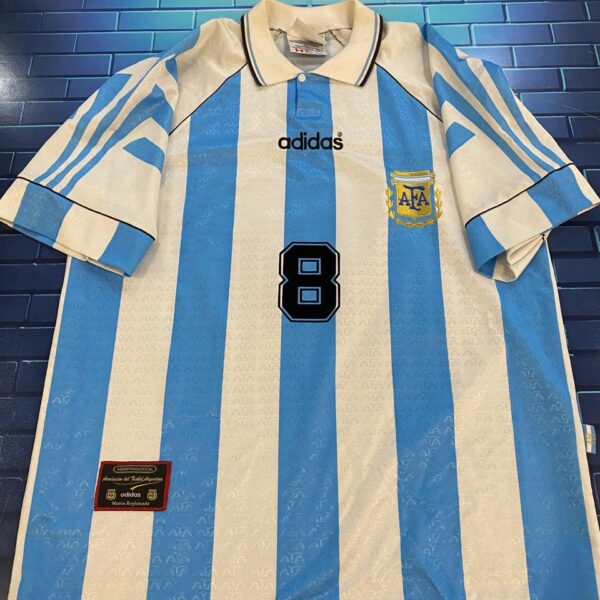 Camiseta de la selección argentina año 1997 talle 4 original de Epoca riquelme
