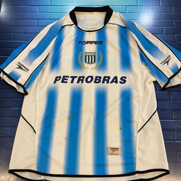 Camiseta de racing club 2004  15 talle XL