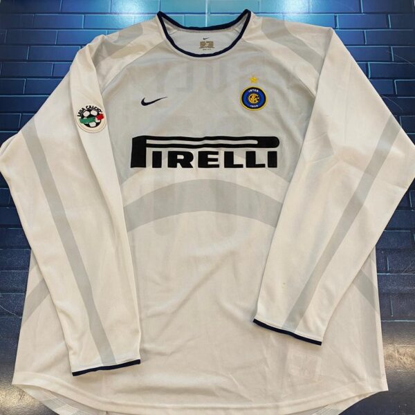 Camiseta alternativa mangas largas del inter 2001 2002 11 guly talle XL