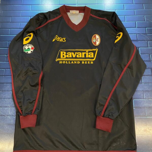 Camiseta mangas largas del torino 2003 2004 usada por 5 fernandez talle XL