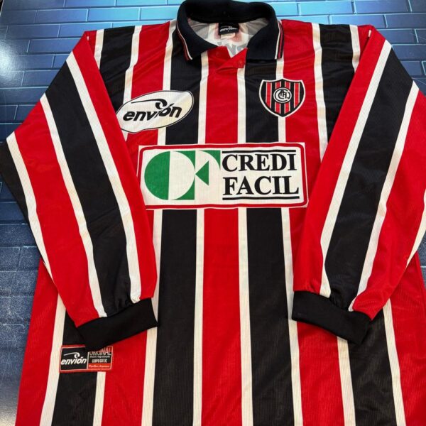 Camiseta mangas largas de chacarita utileria 1999 2000 3 talle 5