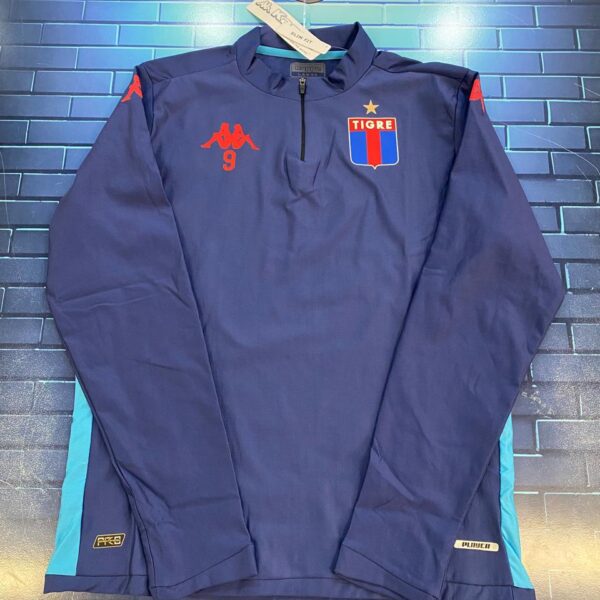 Buzo medio cierre de entrenamiento tigre 2025 9 talle L