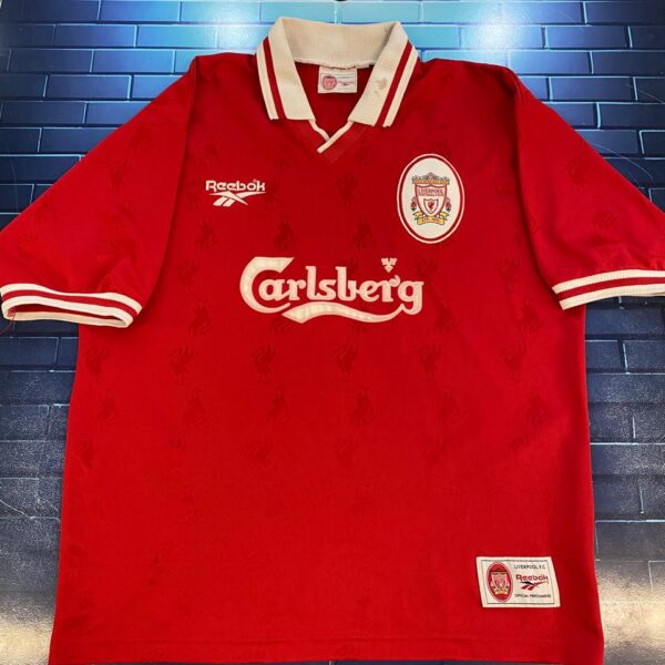 Camiseta del  liverpool 1996 1998 7 mcmanaman talle 44