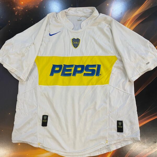 Camiseta alternativa boca juniors 10 carlitos talle XL
