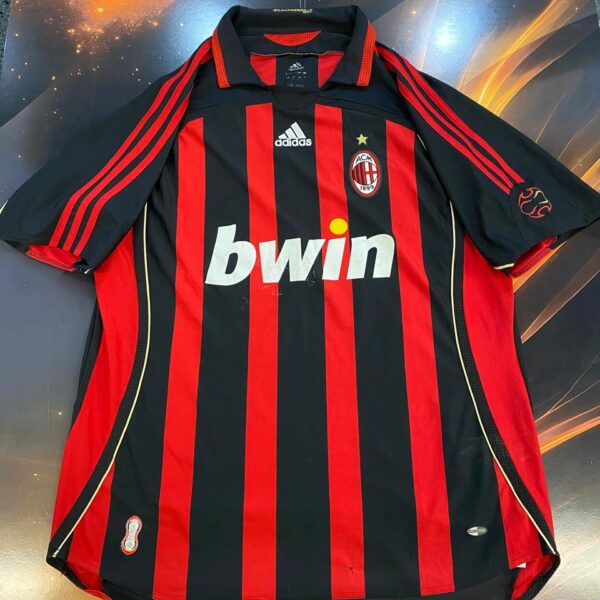 Camiseta del milan 2007 99  ronaldo talle XL