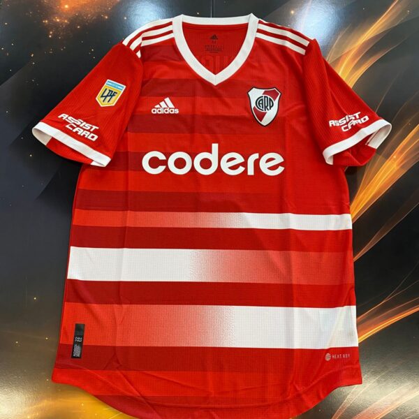 Camiseta alternativa de river plate versión jugador 2022 7 suarez talle M