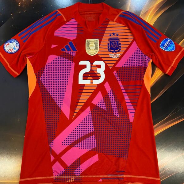 Camiseta de arquero de la selección argentina vs ecuador copa america 2024 talle XL