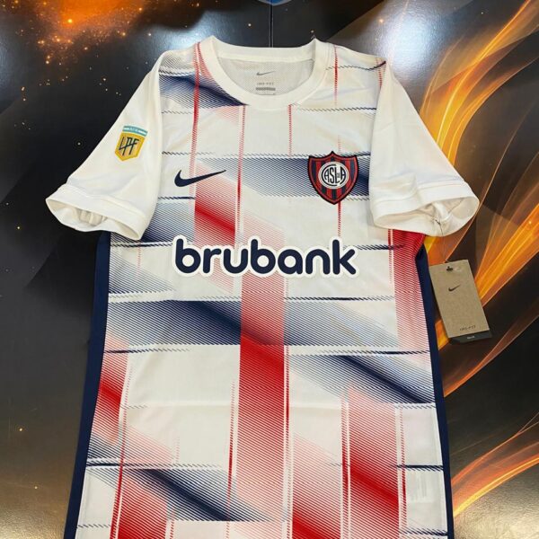 Camiseta alternativa de san lorenzo 2024 10 barrios talle S