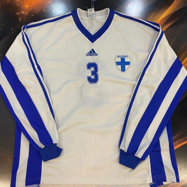 Camiseta mangas largas de la seleccion de finlandia 3 talle XL