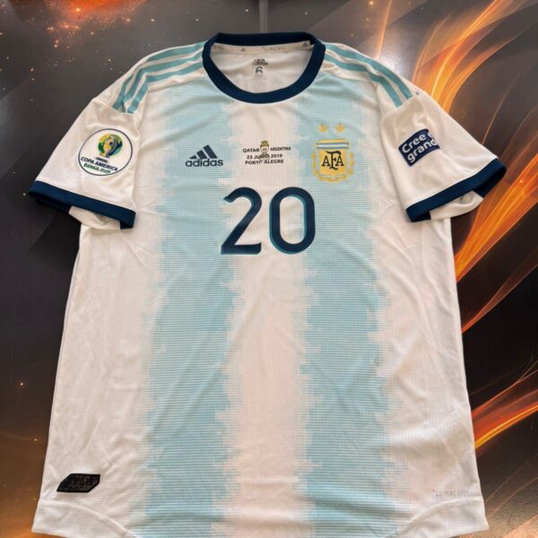 Camiseta de la selección argentina copa América 2019 talle 6 20 lo celso !