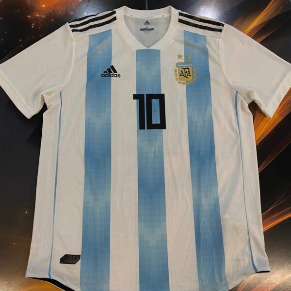 Camiseta de la seleccion argentina 2018 versión jugador 10 messi talle XL