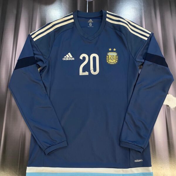 Camiseta alternativa mangas largas de la seleccion argentina adidero 2016 20 talle  6
