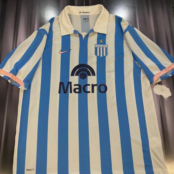 Camiseta de racing club 2007 11 talle XL