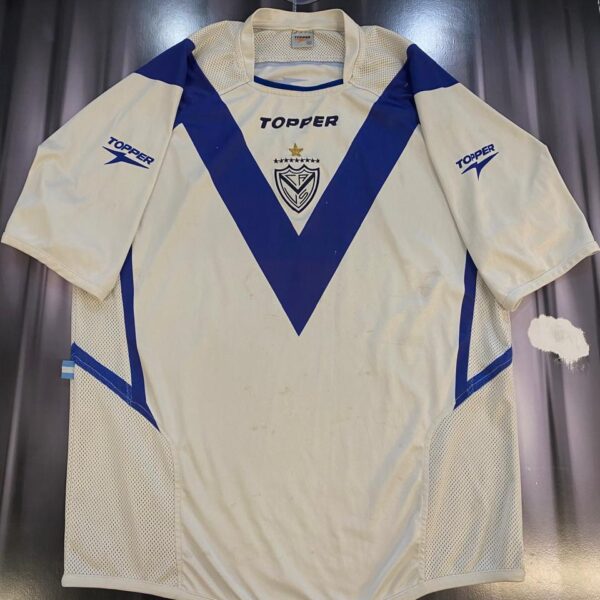 Camiseta de velez sarsfield original de época 11 zarate talle XL