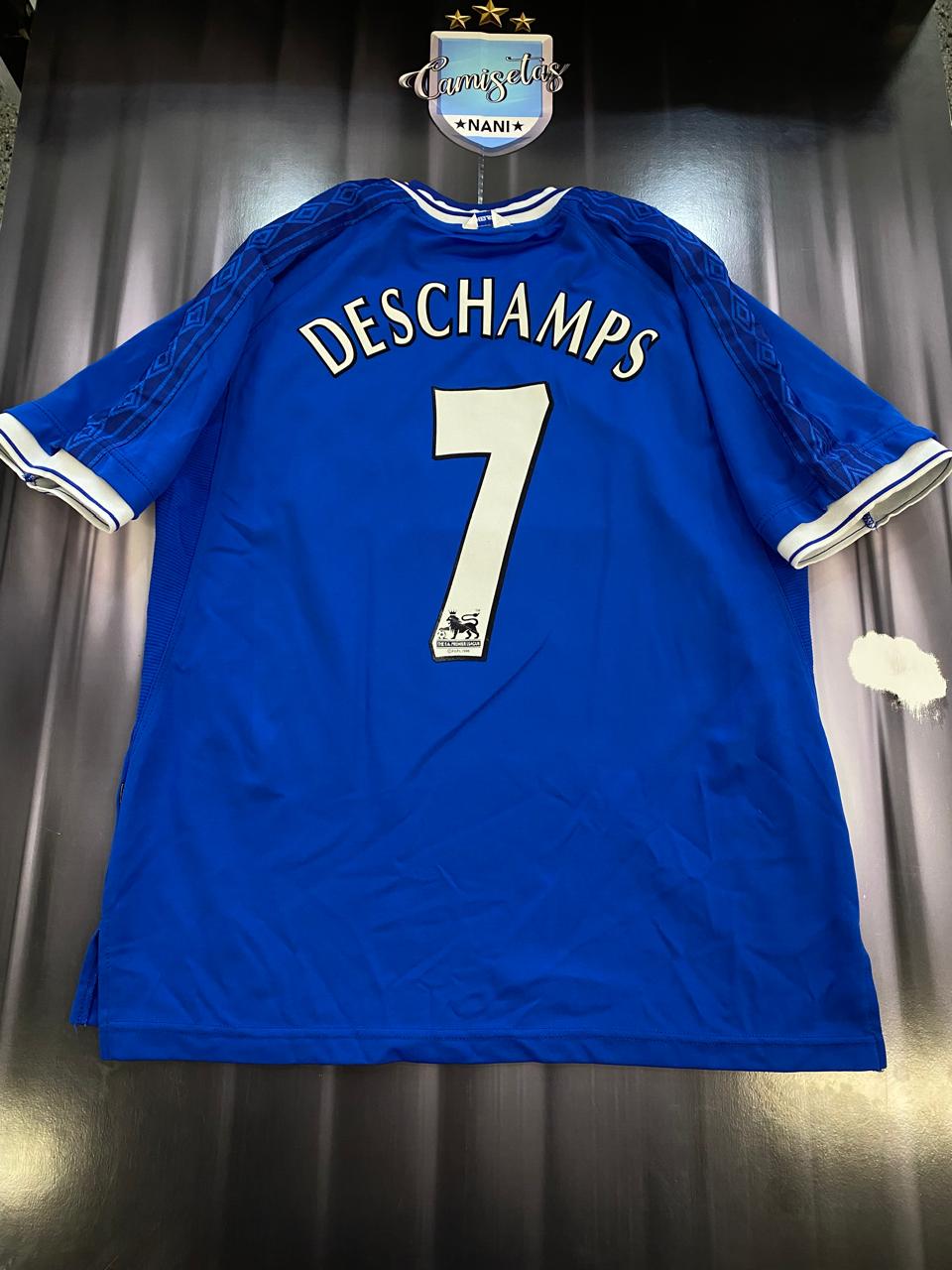 Camiseta del chelsea 1999-2000 deschamps talle L – Camisetas Nani