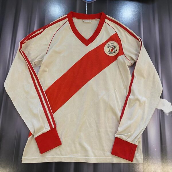 Camiseta de mangas largas de river plate 1986 10 talle 40
