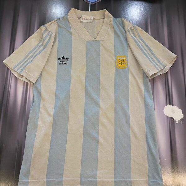 Camiseta de la seleccion argentina 1993 10 nro pintura talle 3