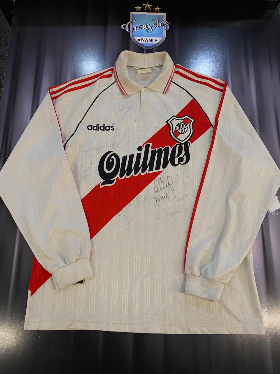 Camiseta mangas largas de river plate 1996 talle – Camisetas Nani