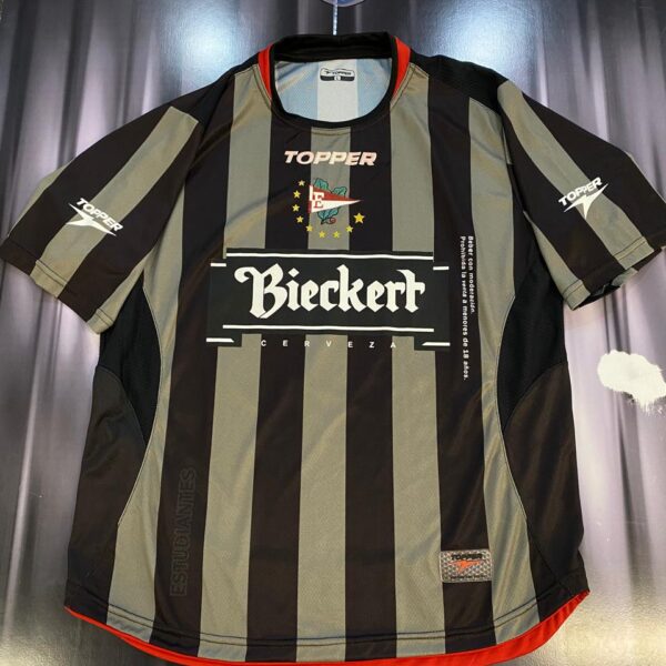 Camiseta alternativa de estudiantes de la plata 2006 2007 10 carrusca talle L