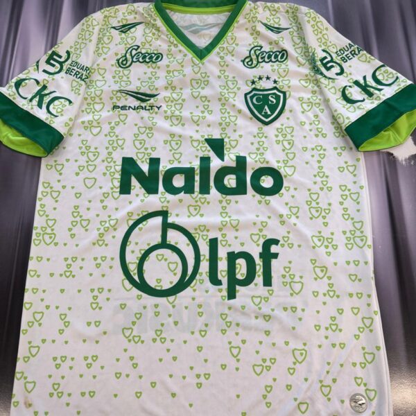 Camiseta de sarmeinto 2 bianchi arce talle XL