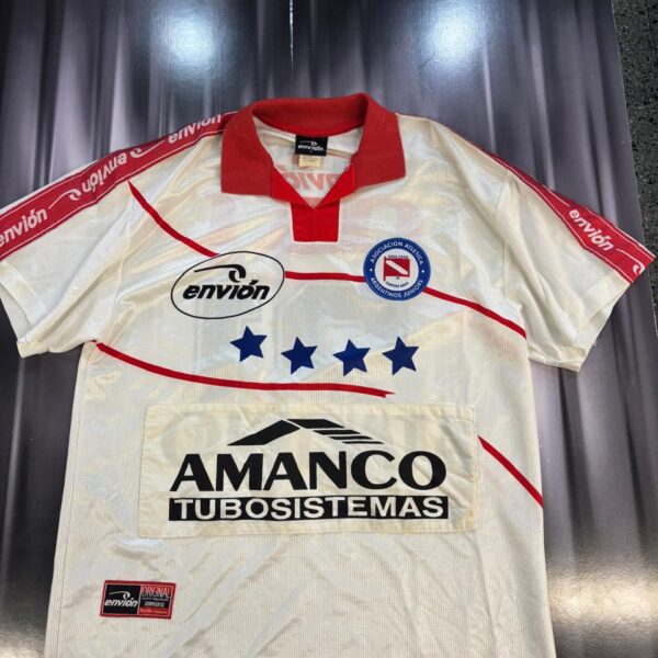 camiseta usada en juego de argentinos jrs alternativa año 2000 21 szeltzer matchworn