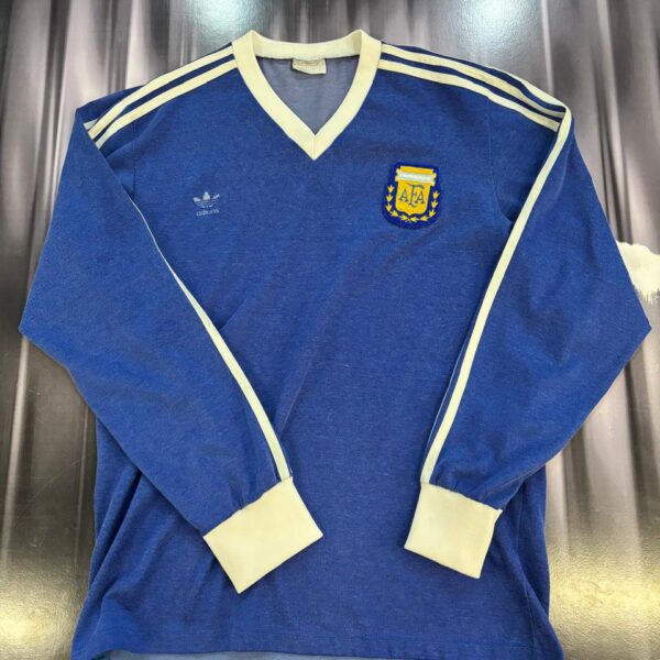 camiseta de la seleccion argentina manga larga talle 4 manga larga 10