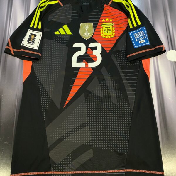 ⭐️MATCHWORN! Buzo de arquero de la selección argentina vs colombia