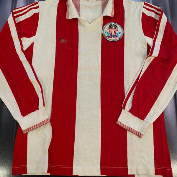⭐️MATCHWORN! Camiseta de estudiantes de la plata talle 4 usada en partido vs river 5